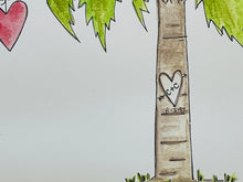 Load image into Gallery viewer, "Heart of Palms" 8x10 Print