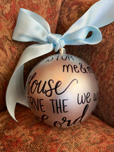 Load image into Gallery viewer, Large Glass Ornament W/ Ornament Stand