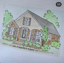 Load image into Gallery viewer, House Portraits (Personalized for you)