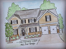 Load image into Gallery viewer, House Portraits (Personalized for you)
