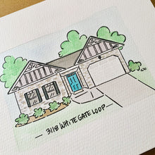 Load image into Gallery viewer, House Portraits (Personalized for you)