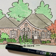 Load image into Gallery viewer, House Portraits (Personalized for you)
