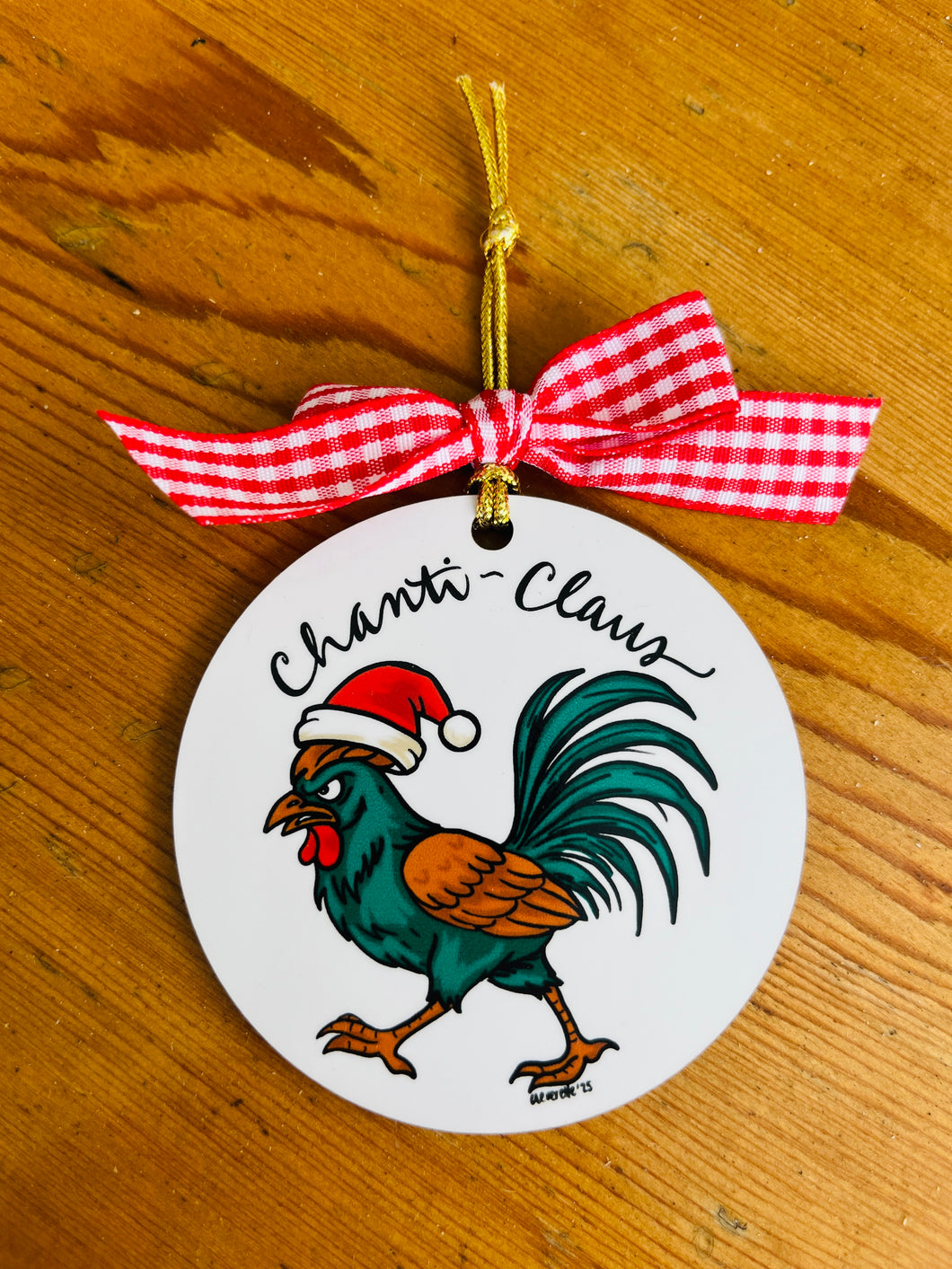 Chanti-Claus Ornaments